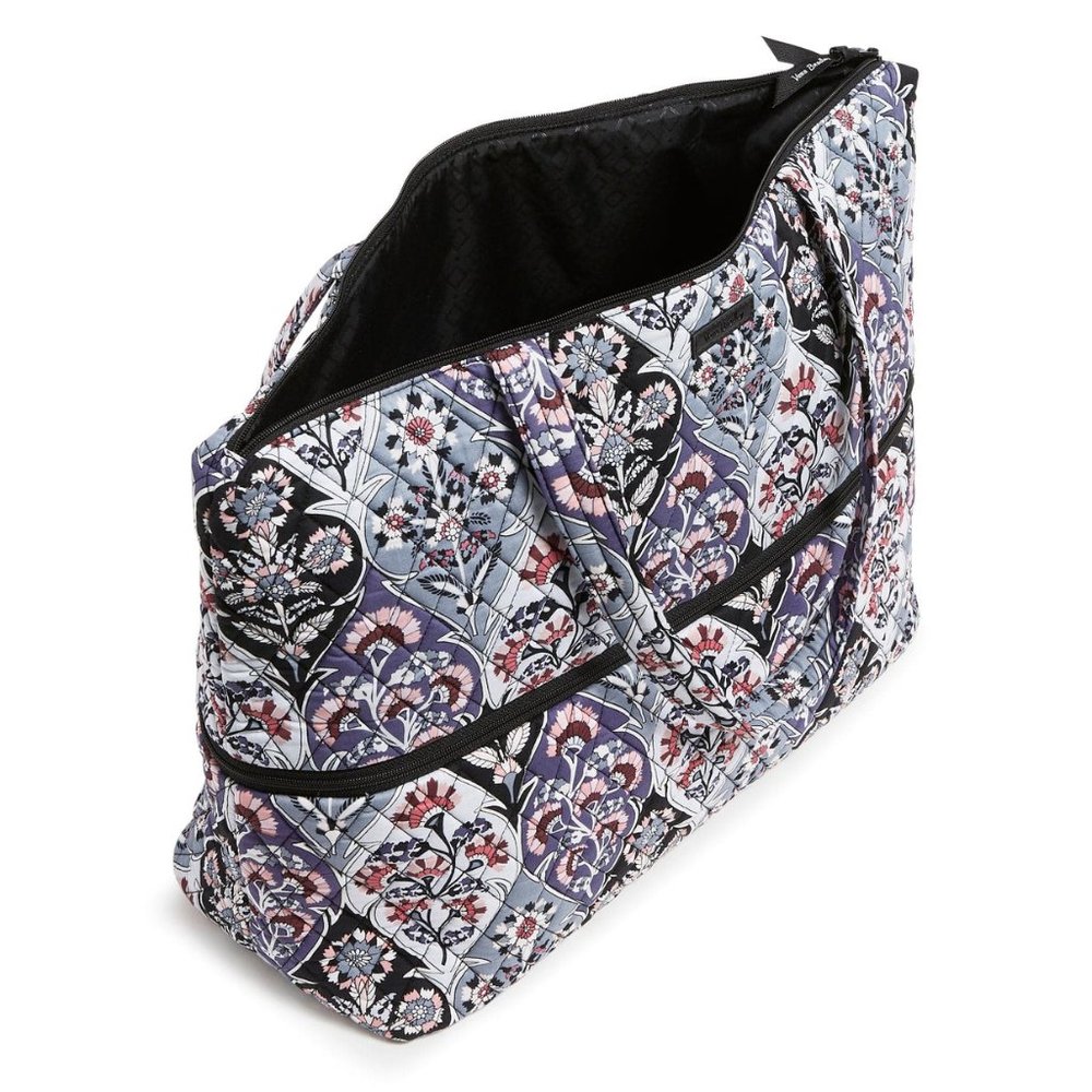 Vera Bradley Ornate Blooms Expandable Travel Tote Bag New NWT - Picture 16 of 16